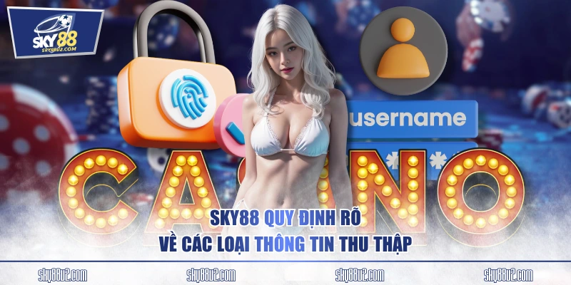 SKY88 quy định rõ về các loại thông tin thu thập